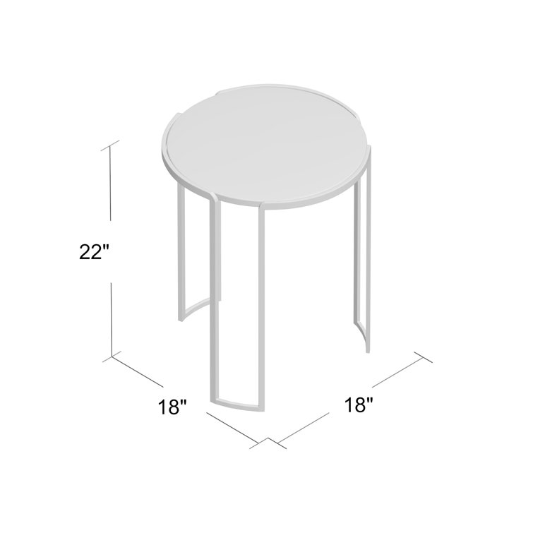 Studio A Channel Accent Table & Reviews Perigold